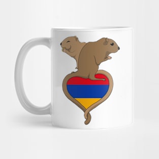 Gerbil Armenia (light) Mug